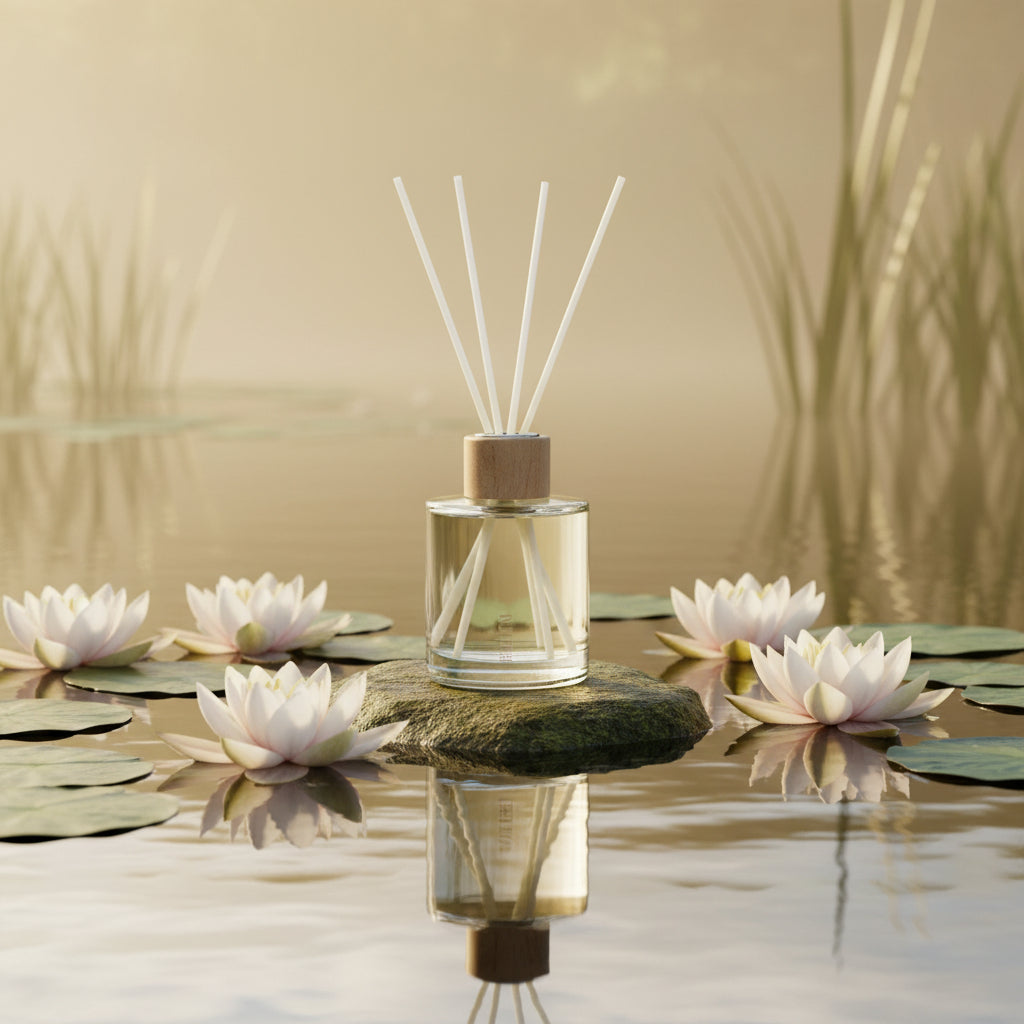 Pack vela + difusor Flor de loto