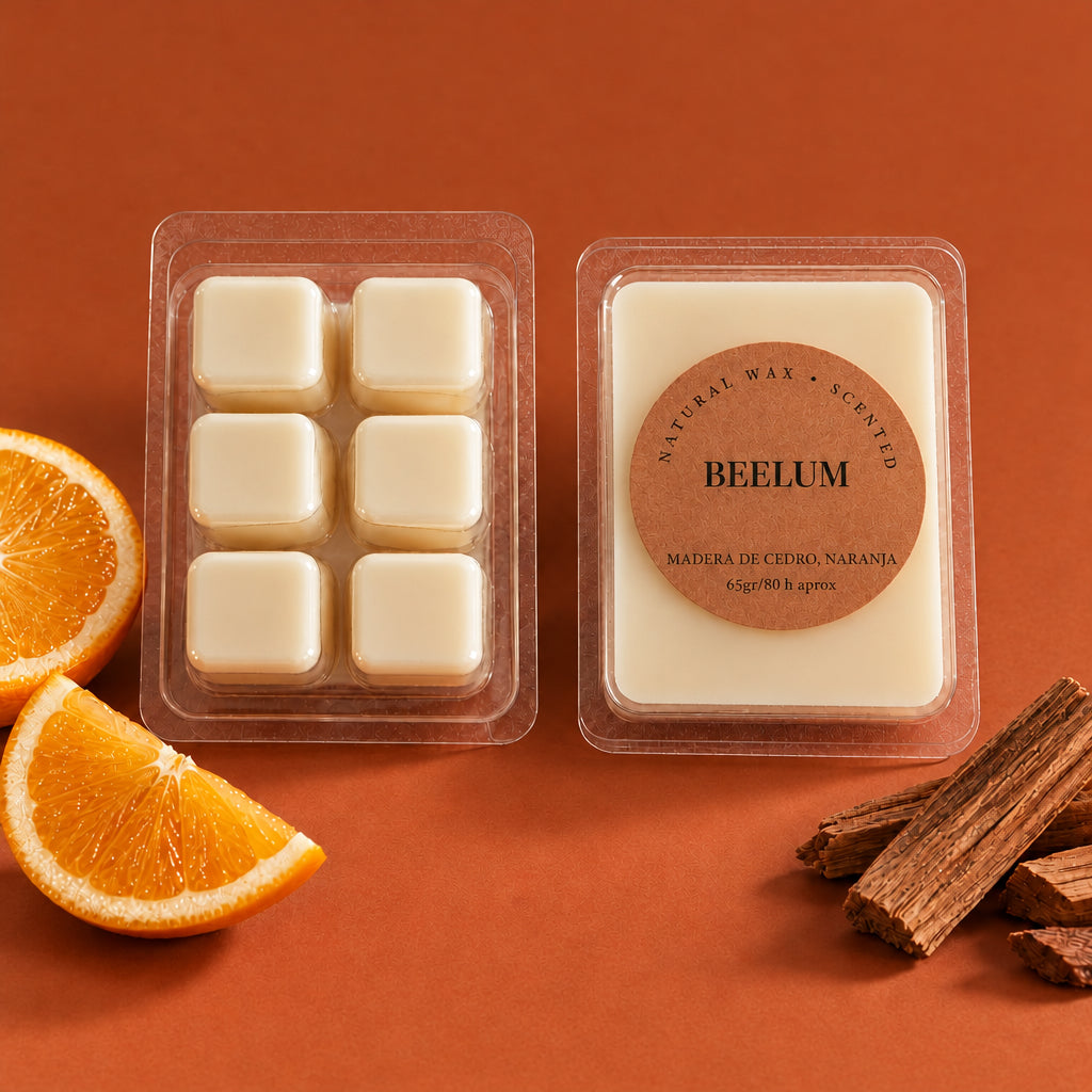 Wax Melts Naranja y cedro