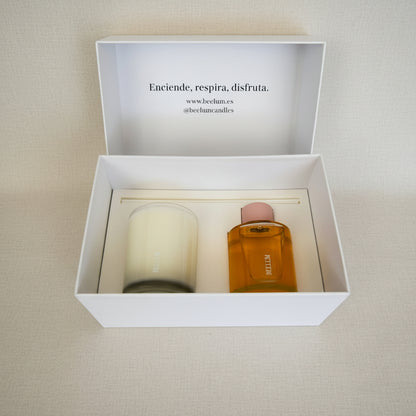 Pack Vela + difusor Palo santo