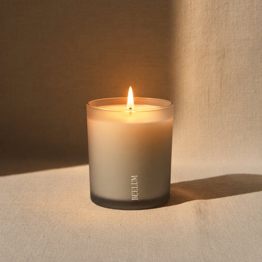 Vela Ritual de calma: Un ritual que invita al descanso, a desconectar del día.