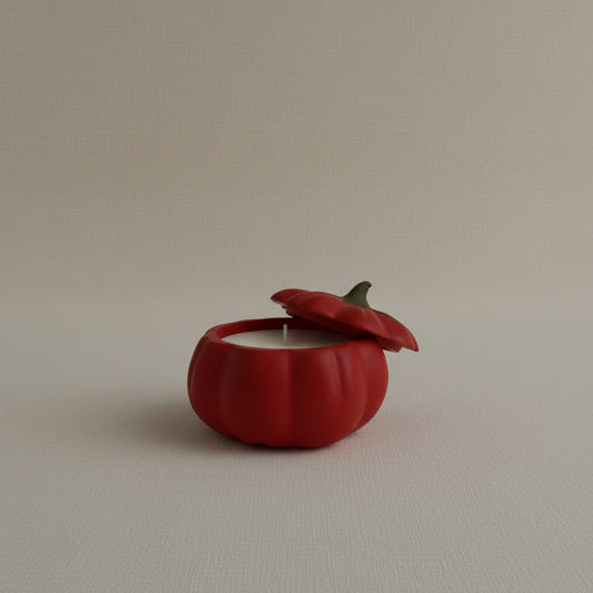 Vela decorativa tomate