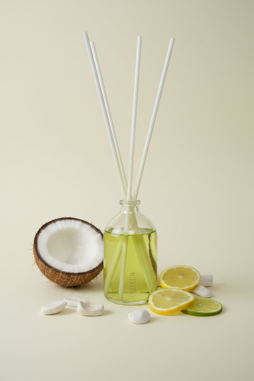 Difusor de varillas Velare coco: Huele a calma, luz y un hogar lleno de energía bonita