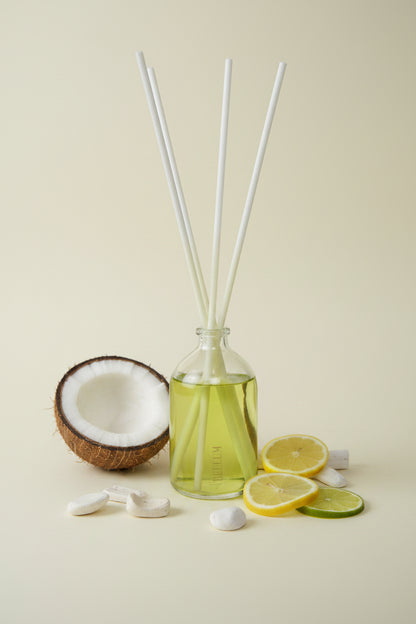 Difusor de varillas Velare coco: Huele a calma, luz y un hogar lleno de energía bonita